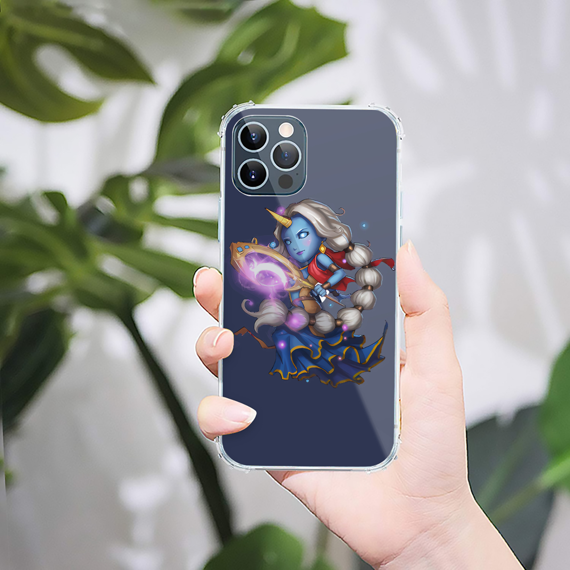 （画像用） リーグ・オブ・レジェンド League of Legends LOL 【iPhone 12シリーズ対応】透明スマホケース（クリアソフトケース）